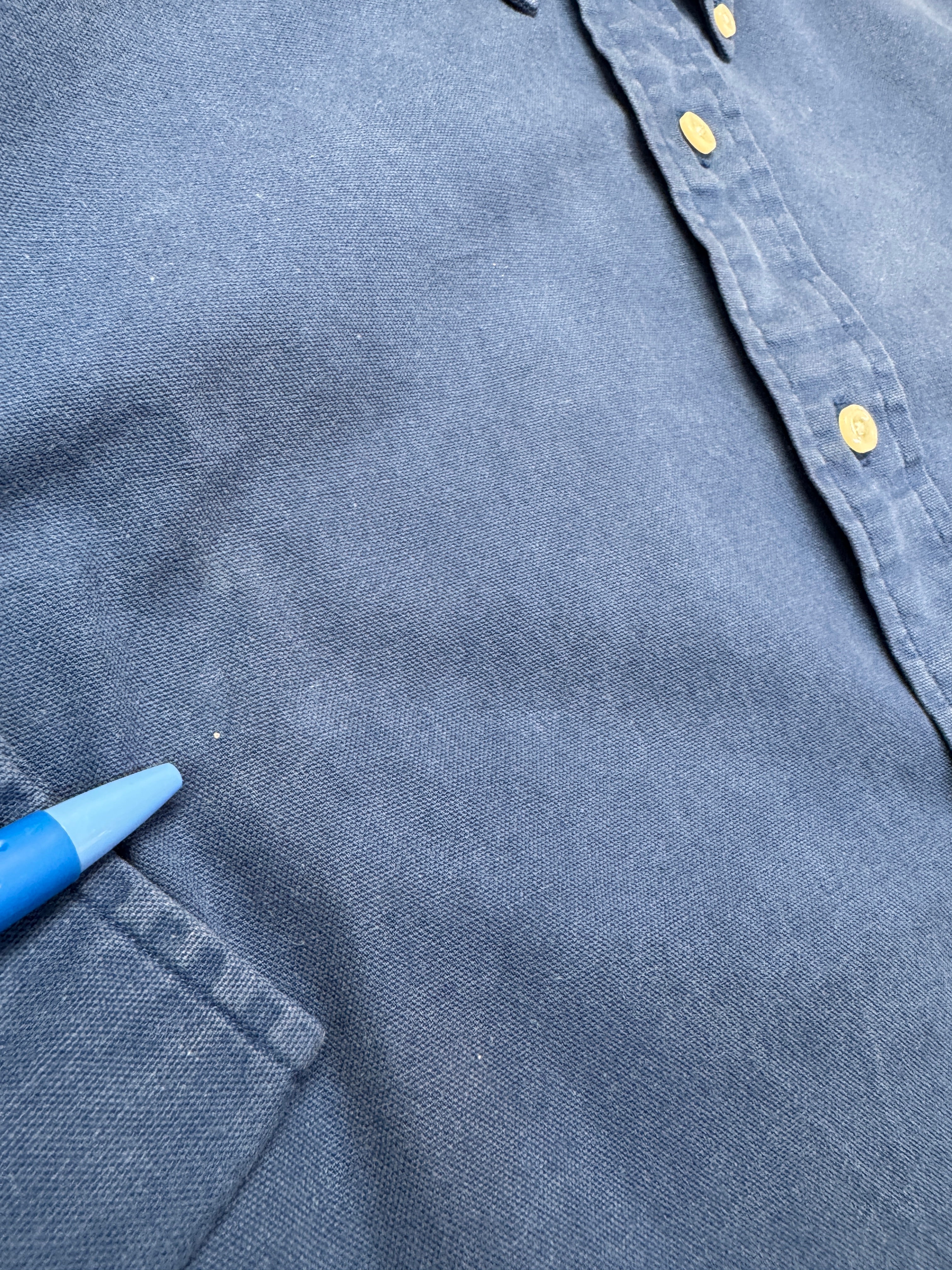 90s Ralph Lauren Hemd Blau