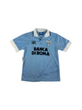 Vintage Umbro Trikot Lazio 1993/1995 Banca Di Roma Made In England Blau Large Boys