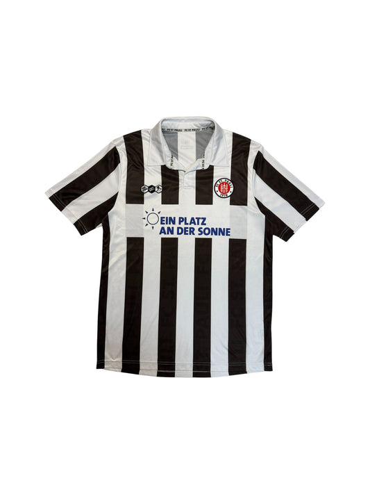 2011/12 DoYouFootball Trikot FC ST Pauli Home Platz An Der Sonne Weiß Braun L