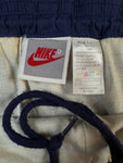 Vintage Nike Jogginghose Late 80s/Early 90s Basic Nylon Mit Innenfutter Dunkelblau XXL