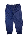Vintage Nike Jogginghose Late 80s/Early 90s Basic Nylon Mit Innenfutter Dunkelblau XXL