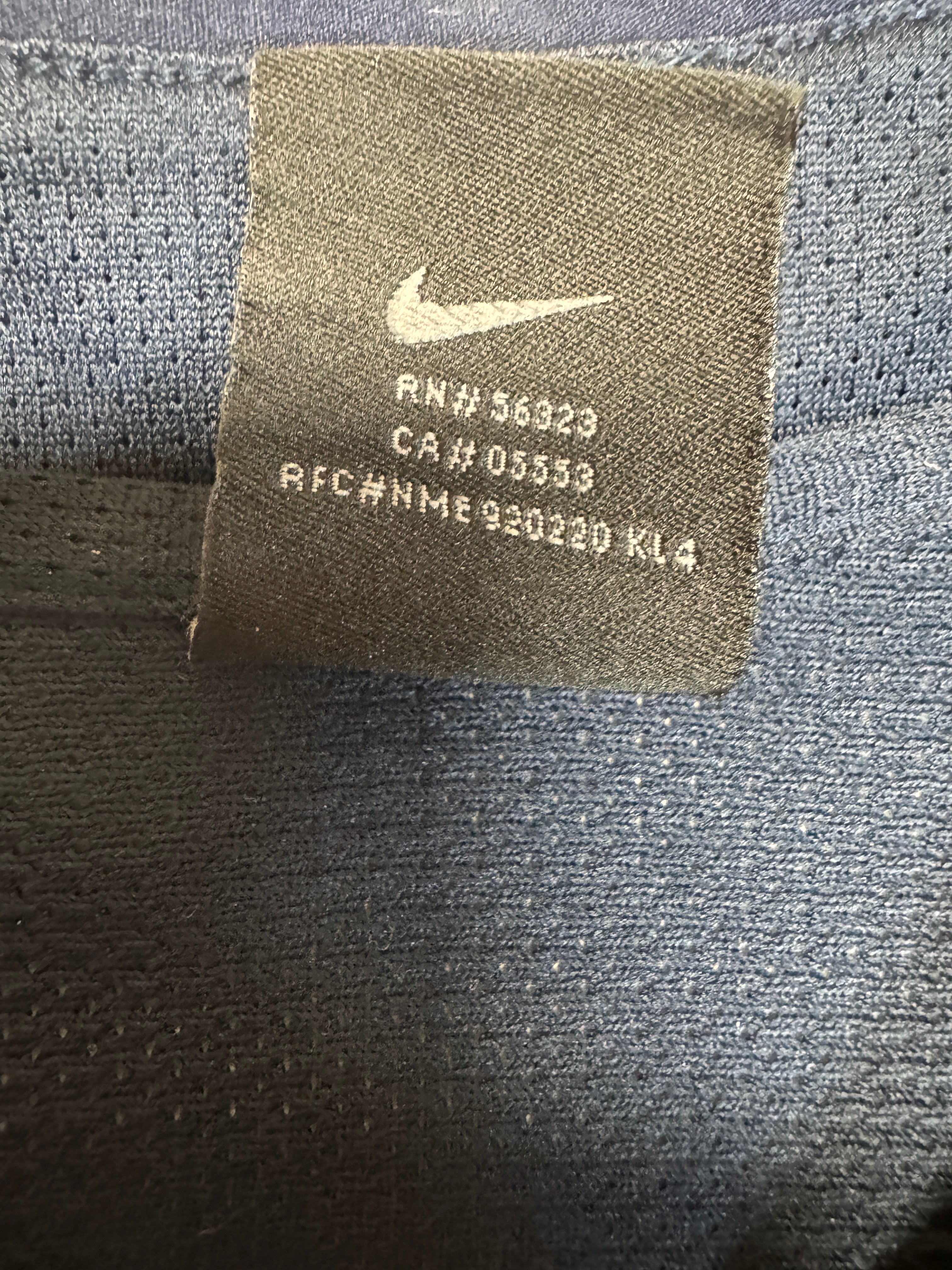 2004/05 Nike Trikot HSV Training Dunkelblau XL