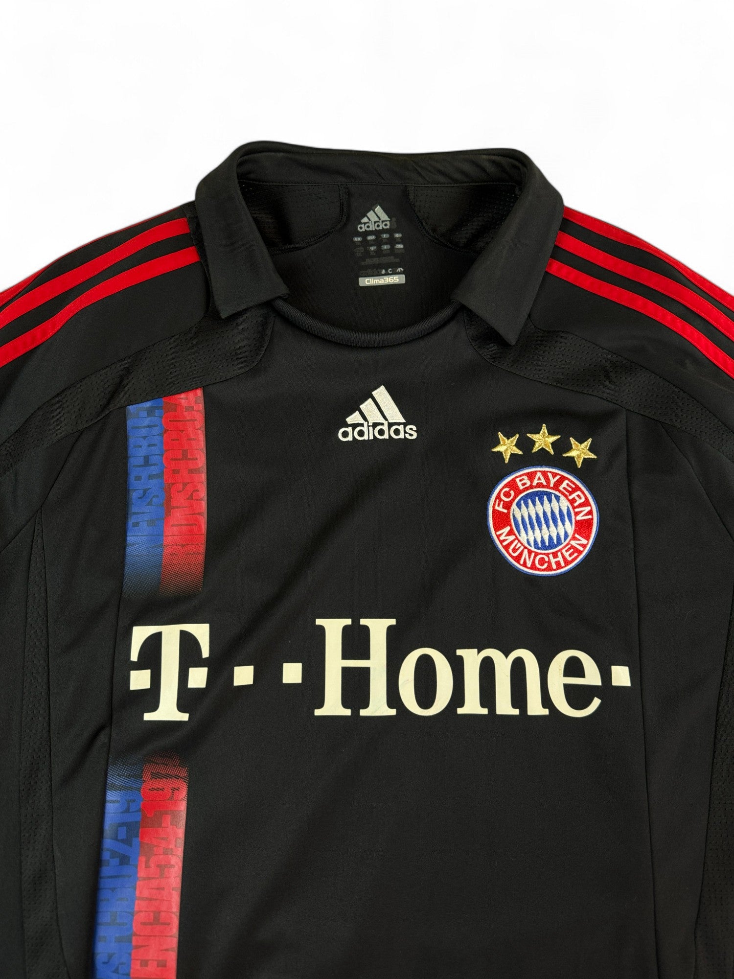 Adidas Trikot FC Bayern 2007/08 #7 Ribery T Home Schwarz XL