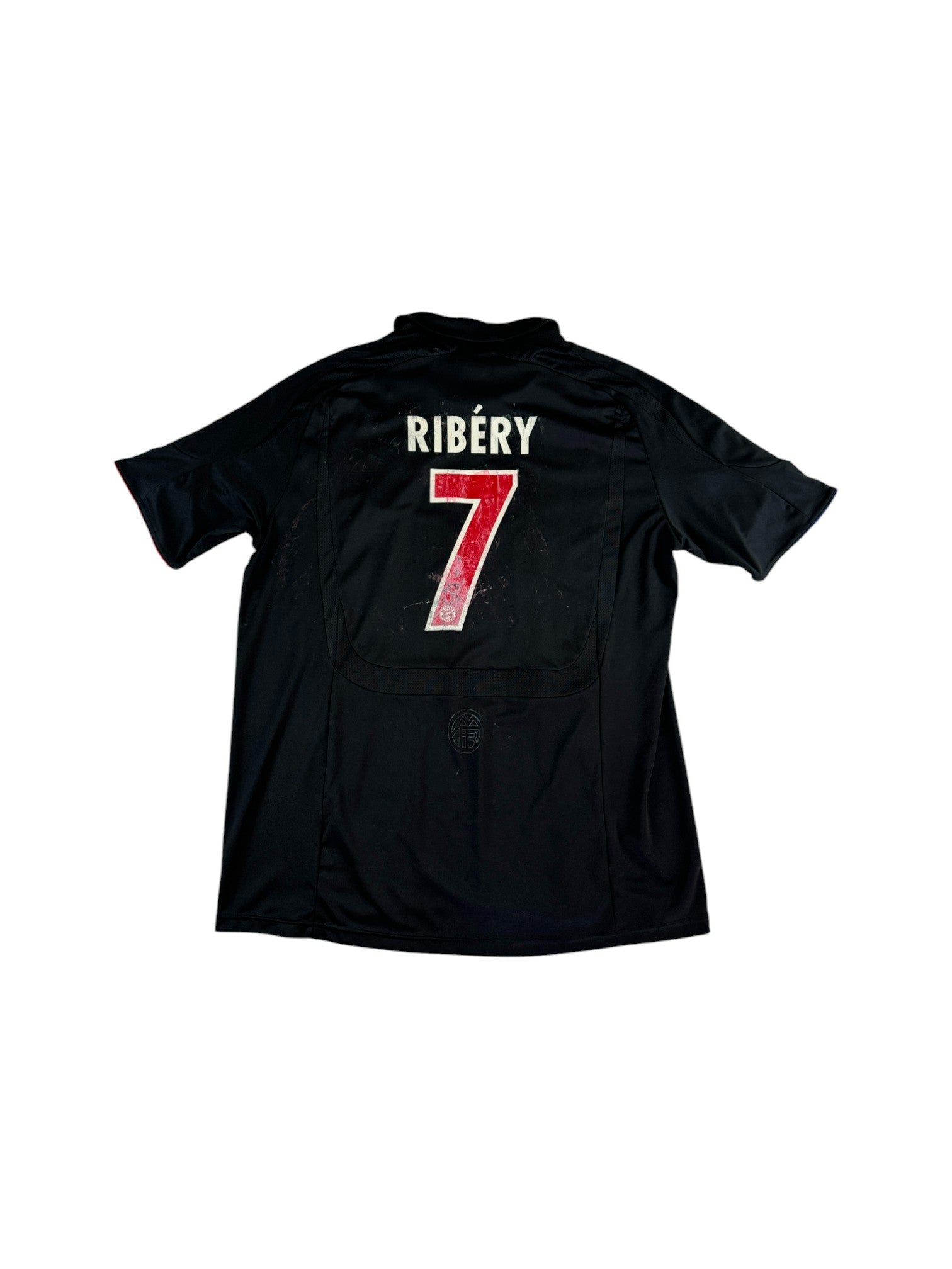 Adidas Trikot FC Bayern 2007/08 #7 Ribery T Home Schwarz XL
