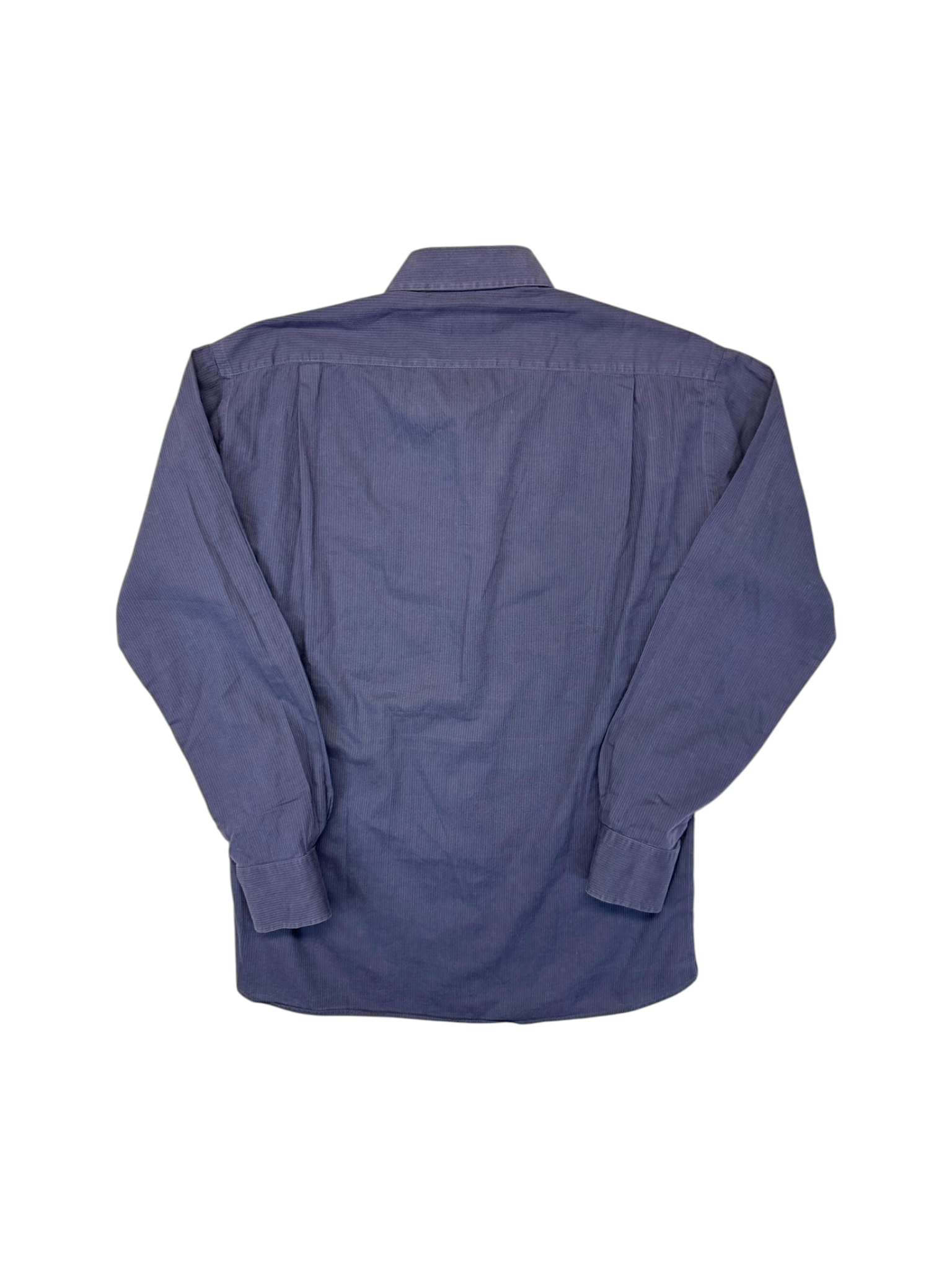 00s Christian Dior Hemd Hidden Button Down Gestreift Logo Stick Schwarz