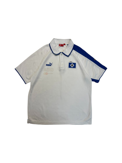 2005/06 Puma Sport Polo HSV Adig Weiß L