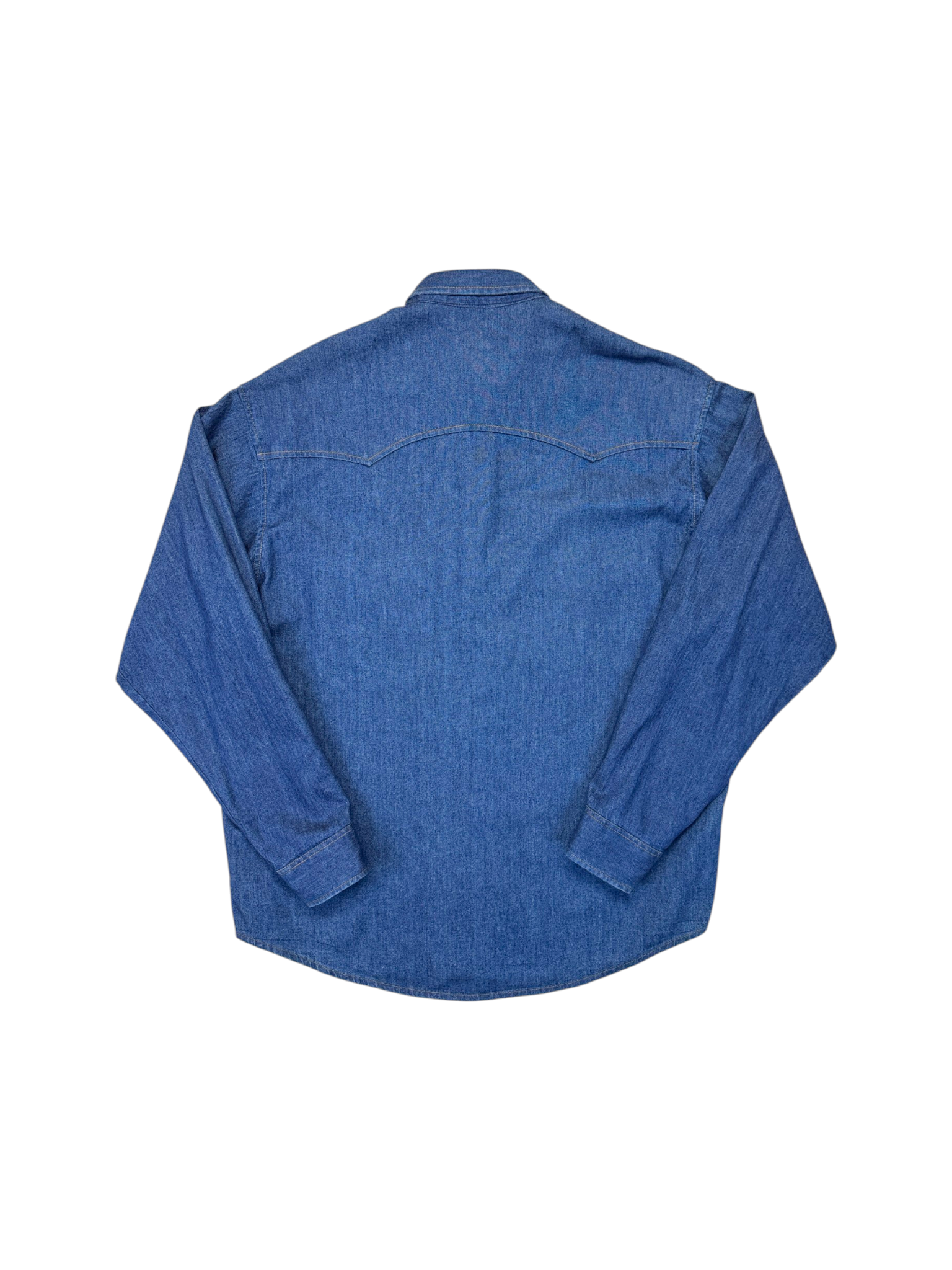 1987 Levis Jeanshemd Western Flap Pockets Dunkelblau