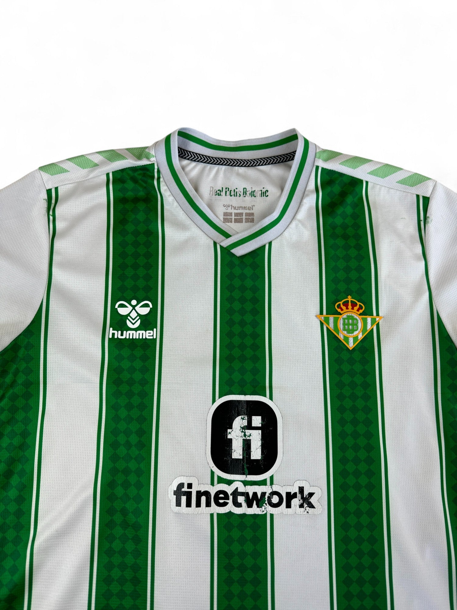 Hummel Trikot Real Betis 2023/24 #22 ISCO Finetwork Weiß Grün L-XL