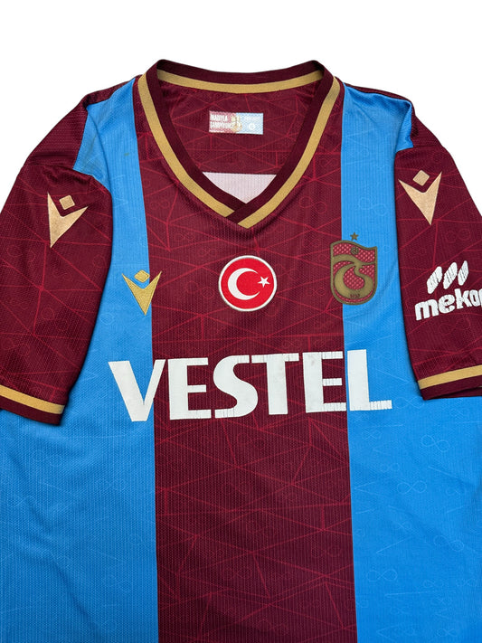 2021/22 Macron Trikot Trabzonspor Vestel Blau Rot XL