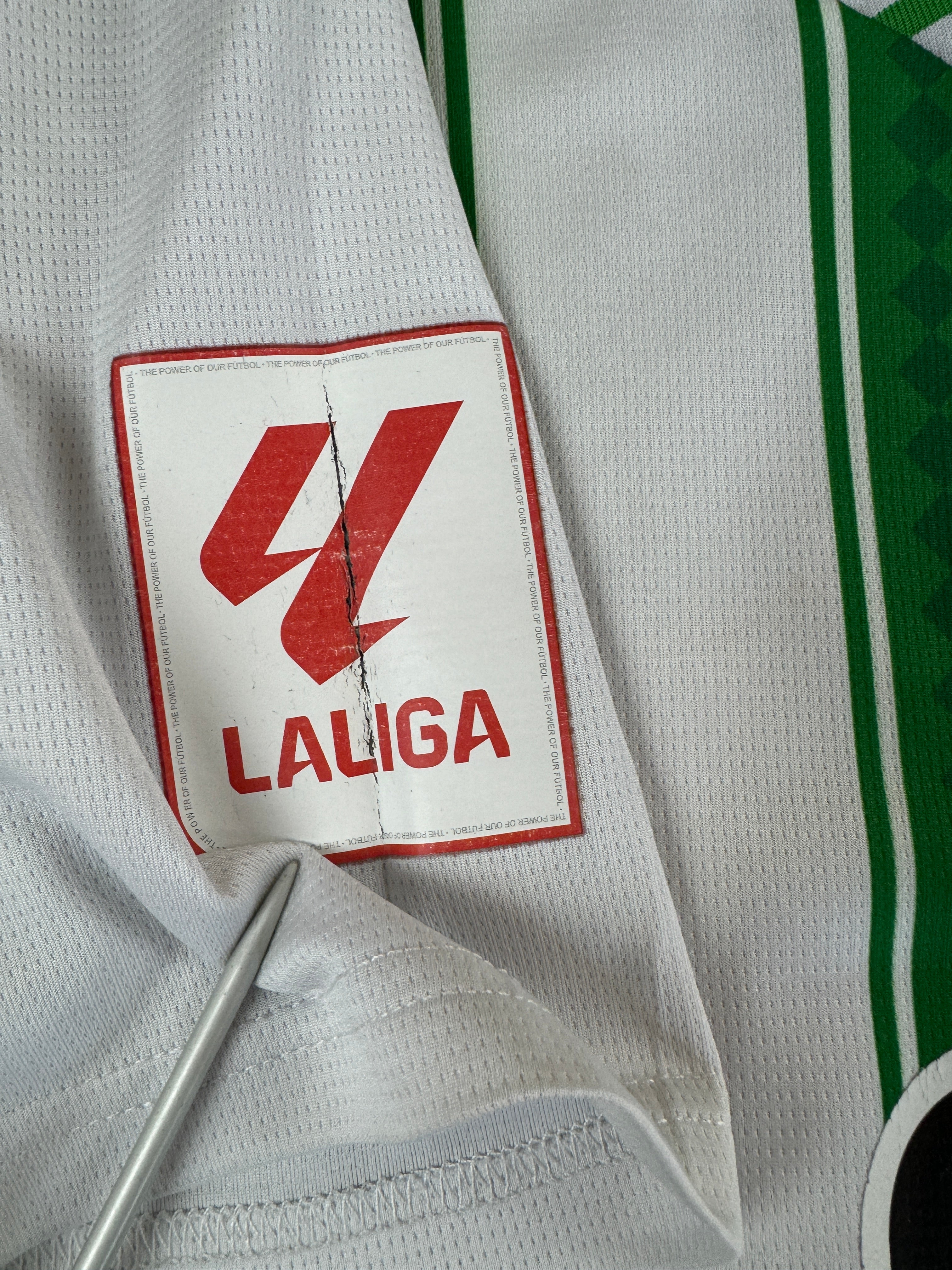Hummel Trikot Real Betis 2023/24 #22 ISCO Finetwork Weiß Grün L-XL