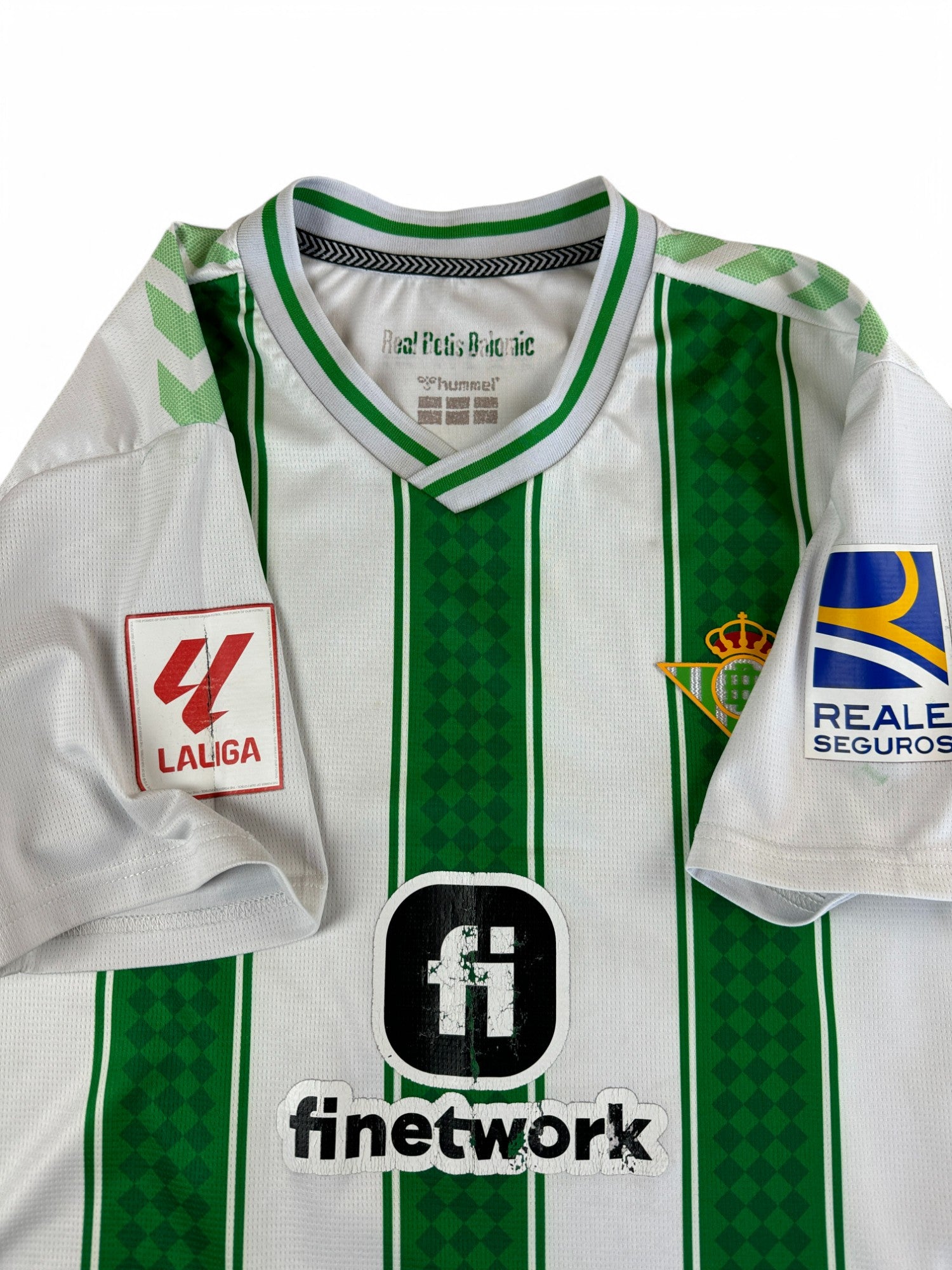 Hummel Trikot Real Betis 2023/24 #22 ISCO Finetwork Weiß Grün L-XL