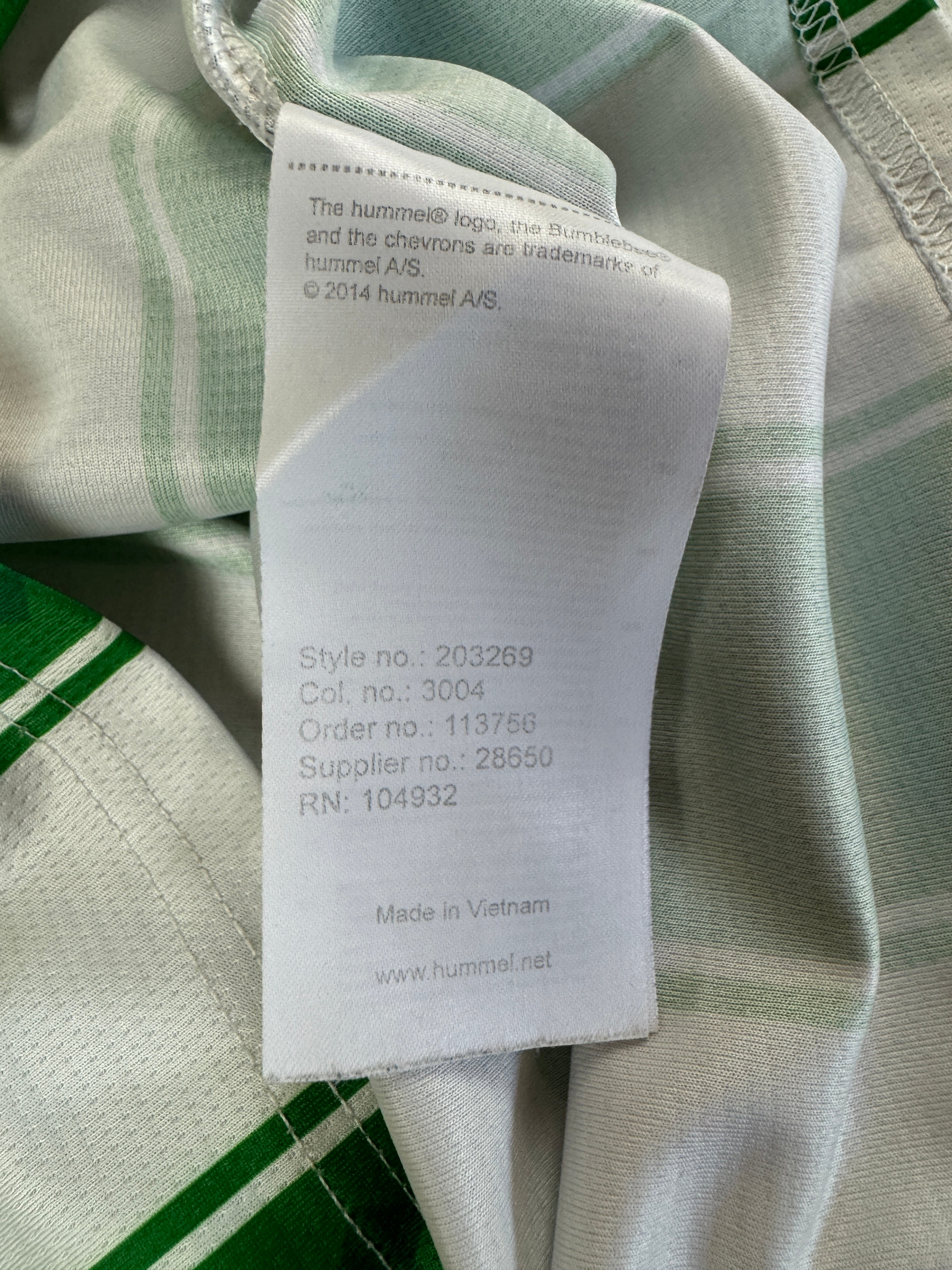 Hummel Trikot Real Betis 2023/24 #22 ISCO Finetwork Weiß Grün L-XL