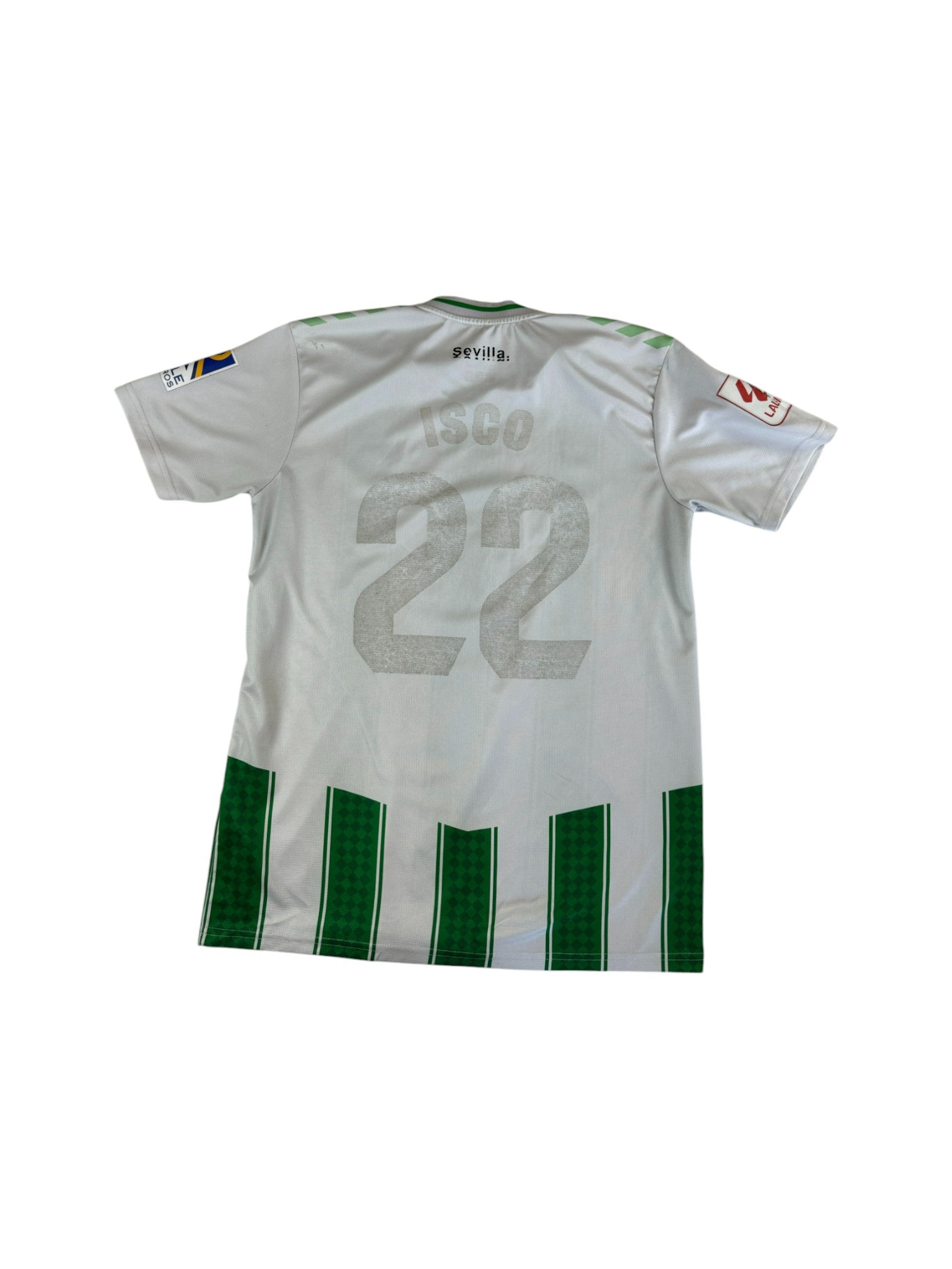 Hummel Trikot Real Betis 2023/24 #22 ISCO Finetwork Weiß Grün L-XL