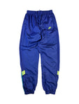 Vintage Nike Jogginghose Late 80s/Early 90s Gelbe Akzente Glänzend Lila S-M