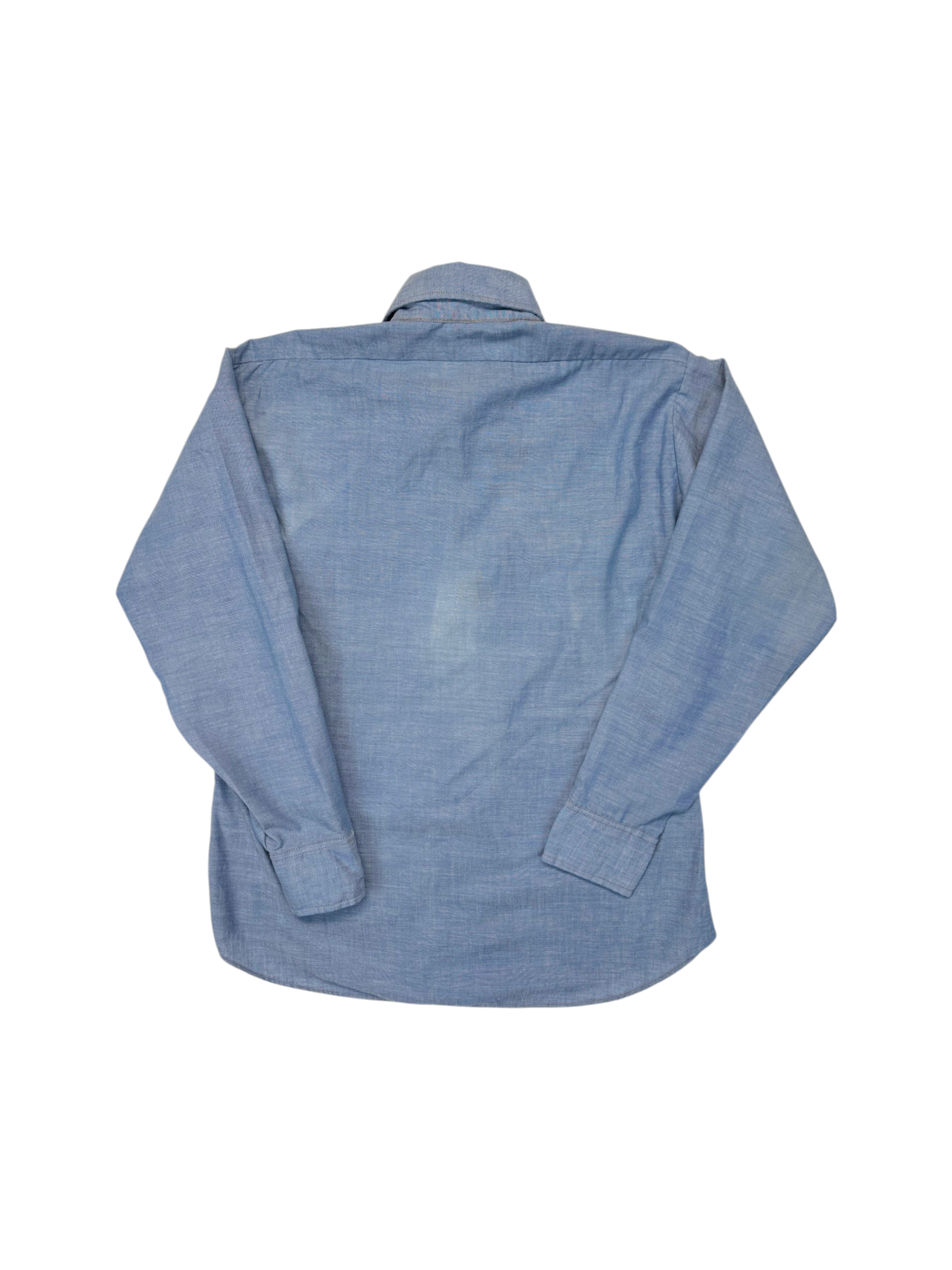 70s/80s Levi’s Chambray Western Hemd Made in USA Blau