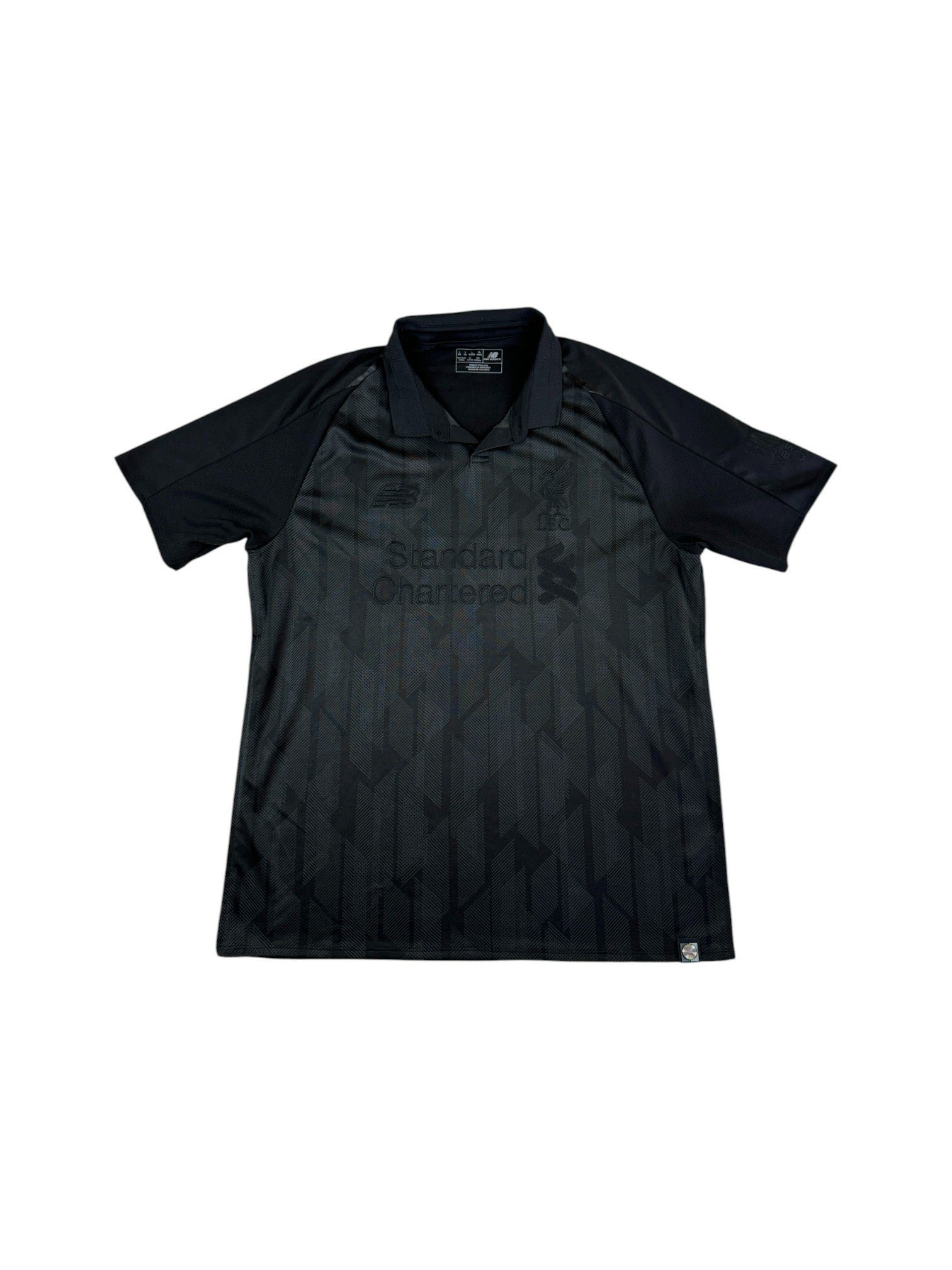 New Balance Trikot Liverpool 2018/19 Standard Chartered All Black L