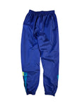 Vintage Nike Jogginghose Late 80s/Early 90s Gelbe Akzente Glänzend Lila S-M