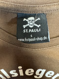2002 St. Pauli Shirt Pauli vs. Bayern "Weltpokalsiegerbesieger" Braun S