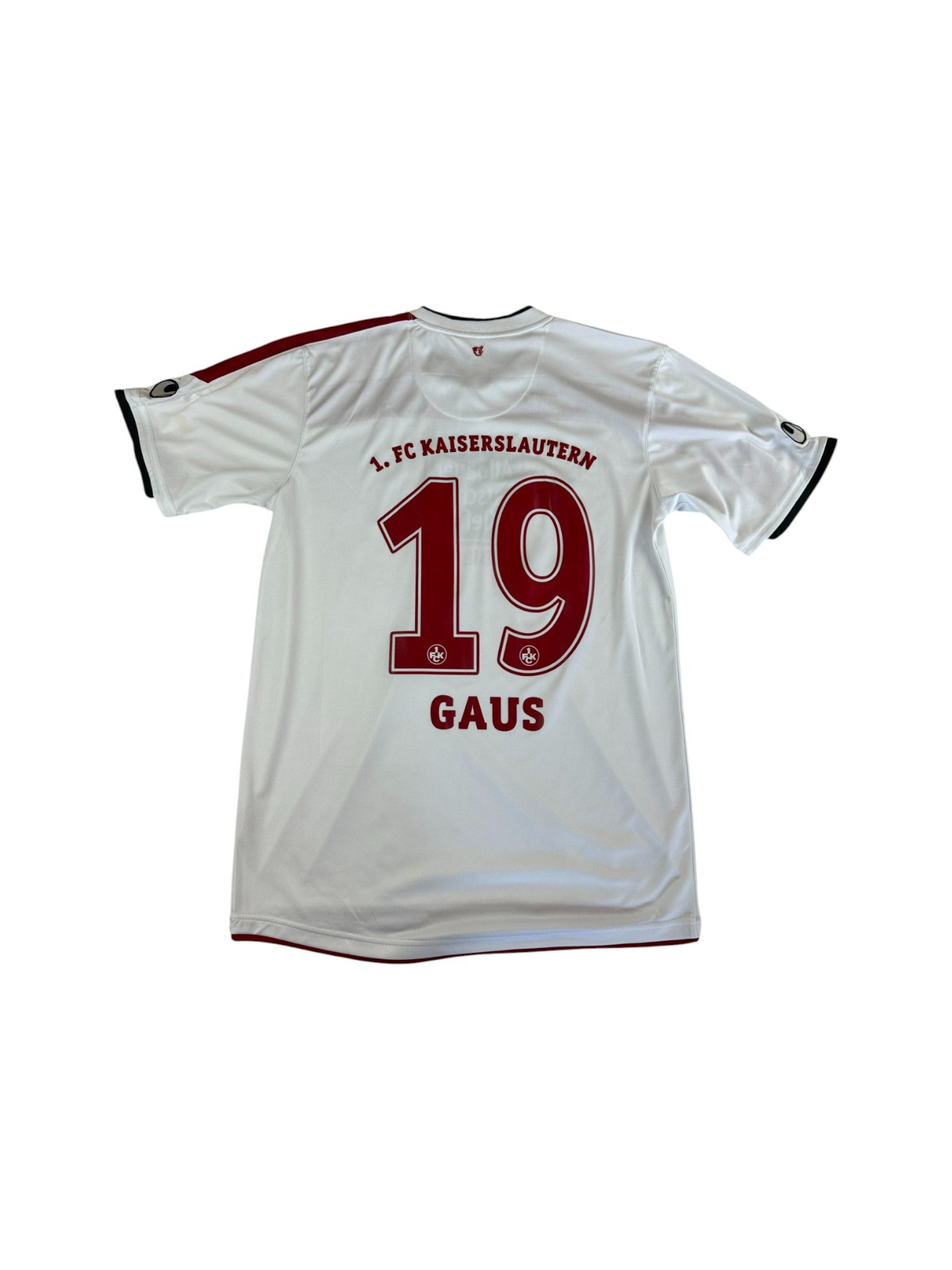 Uhlsport Trikot Kaiserslautern 2013/2014 #19 Gaus Weiß Rot L