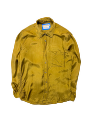 2010s Acne Blå Konst Damen Hemd Cupro