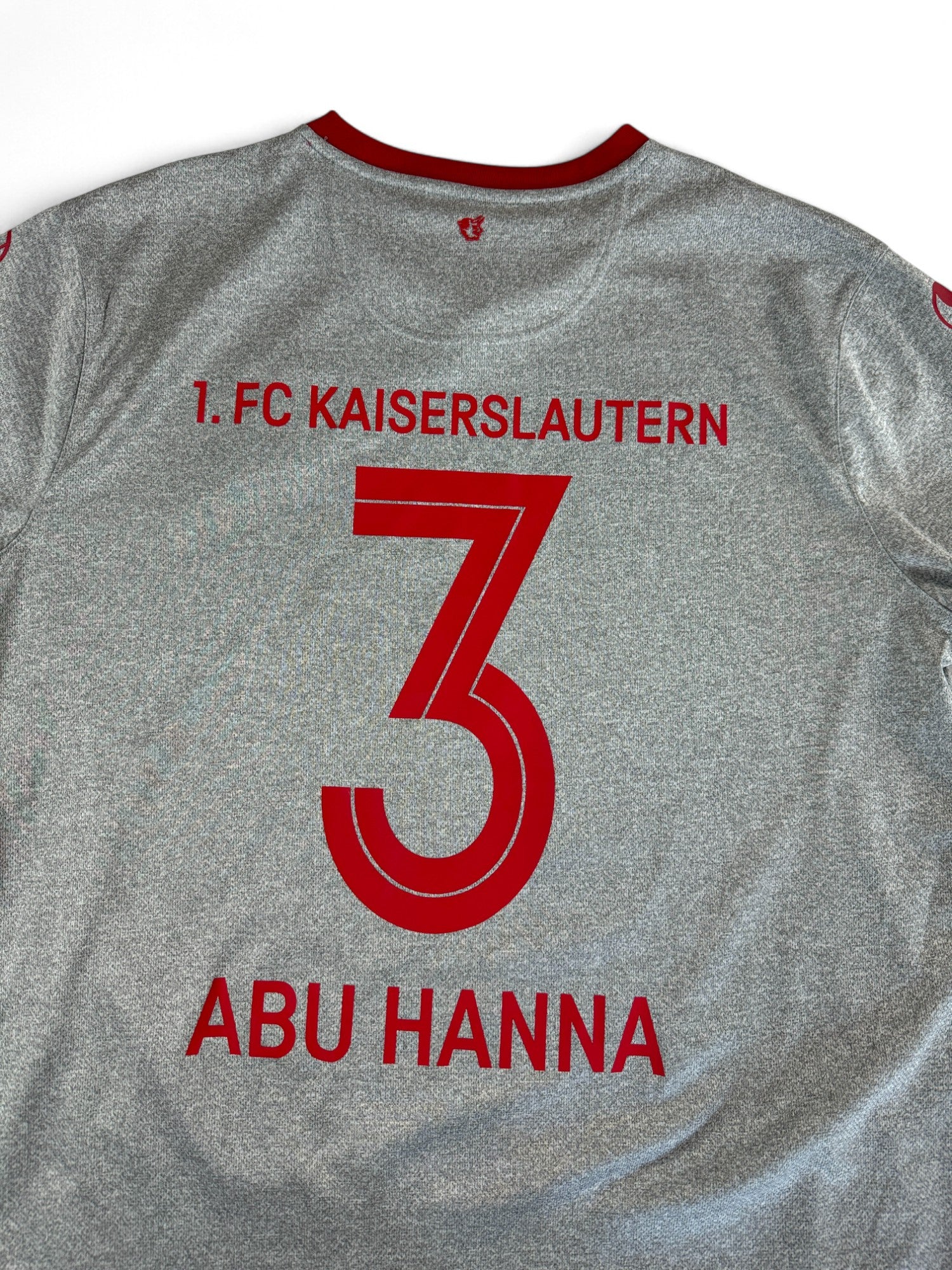 Uhlsport Trikot Kaiserslautern 2017/18 Top12.de #3 Abu Hanna Grau L