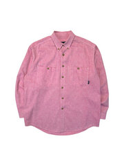 90s Patagonia Button Down Work Hemd Made In Portugal Hellrot