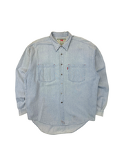 1992 Levis Jeanshemd Blau