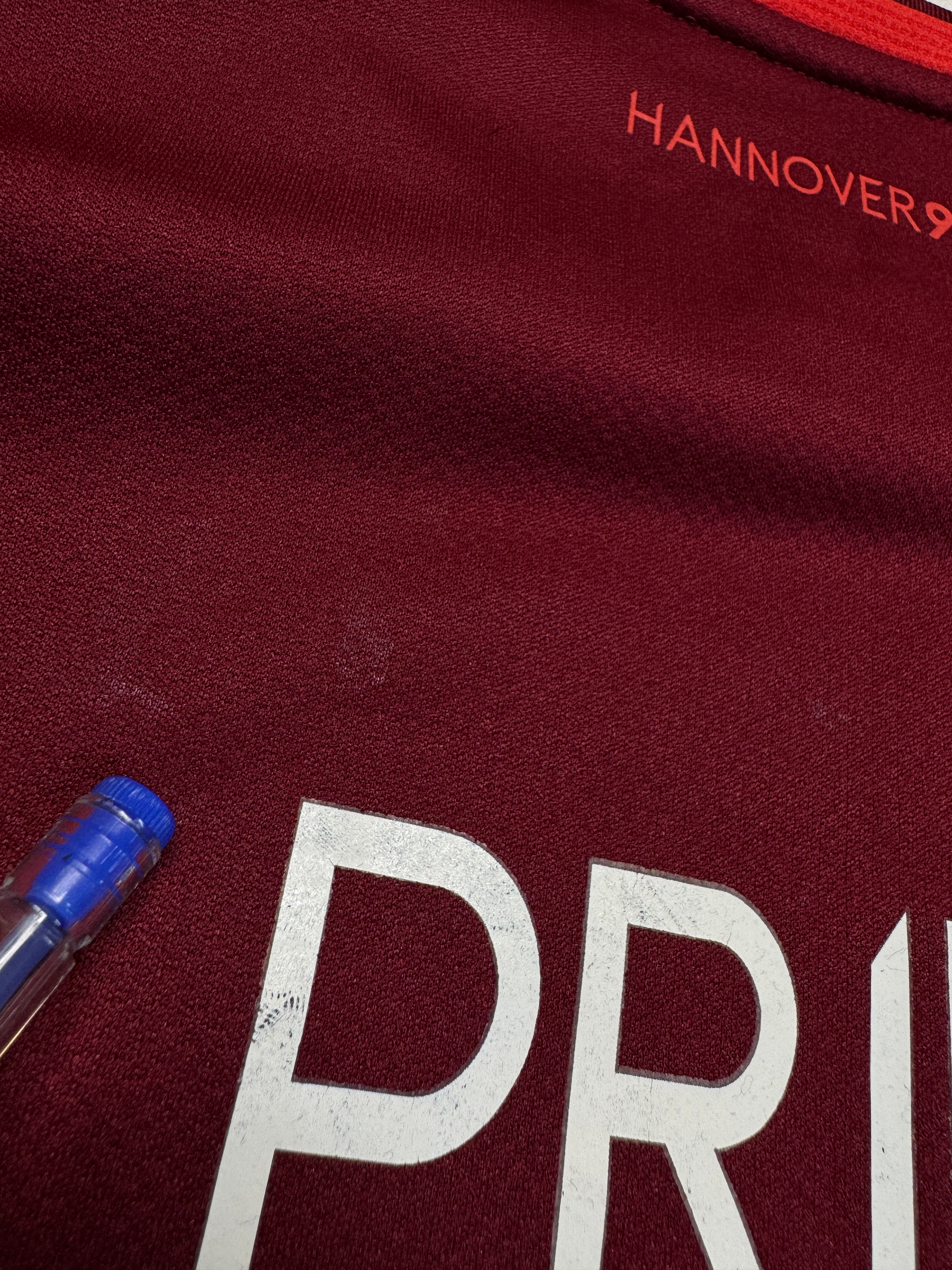 2013/14 Jako Trikot Hannover 96 Individuelle Beflockung Rot XL