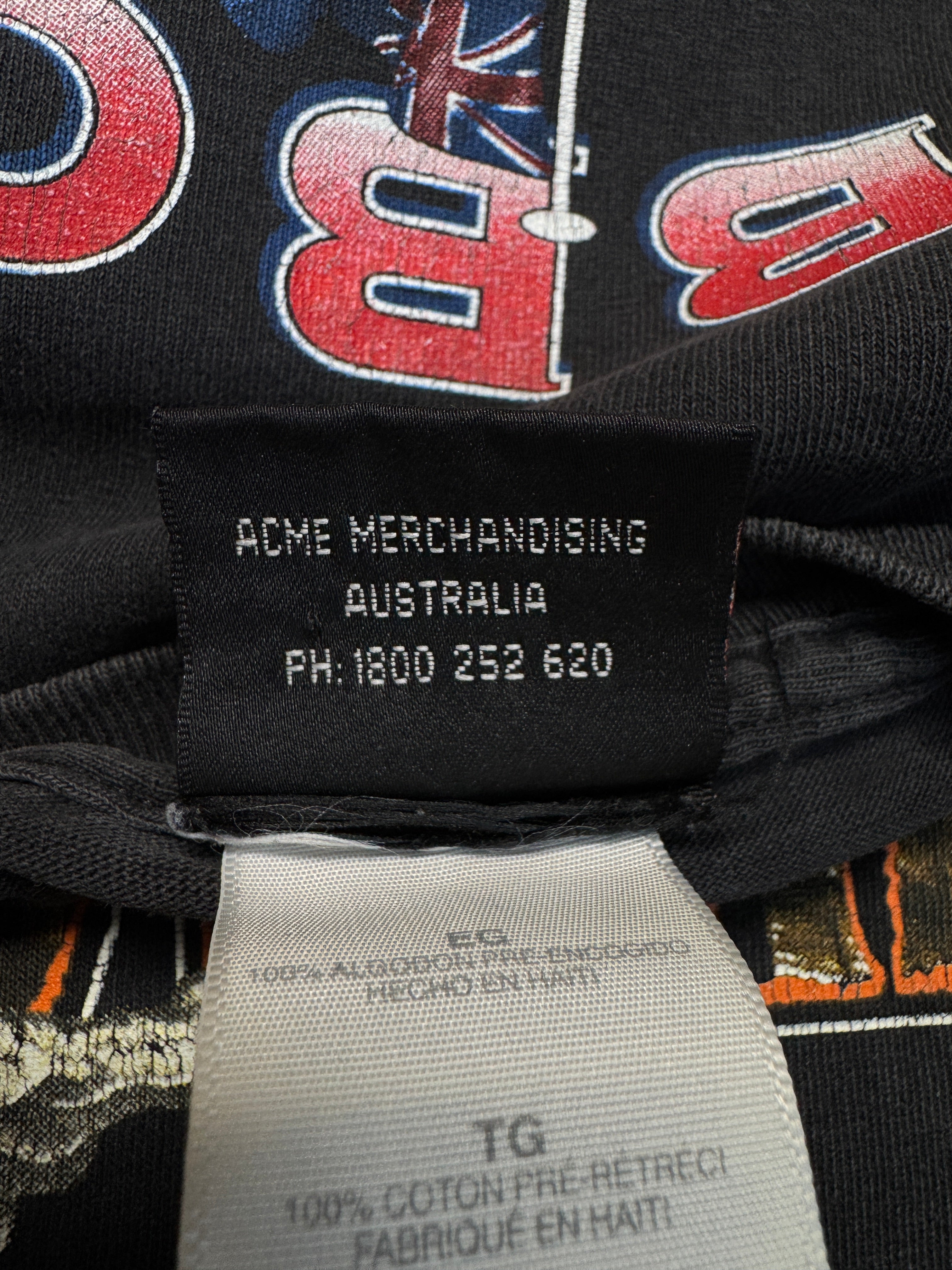1997 Harley Davidson Shirt Australia Robbo's Schwarz
