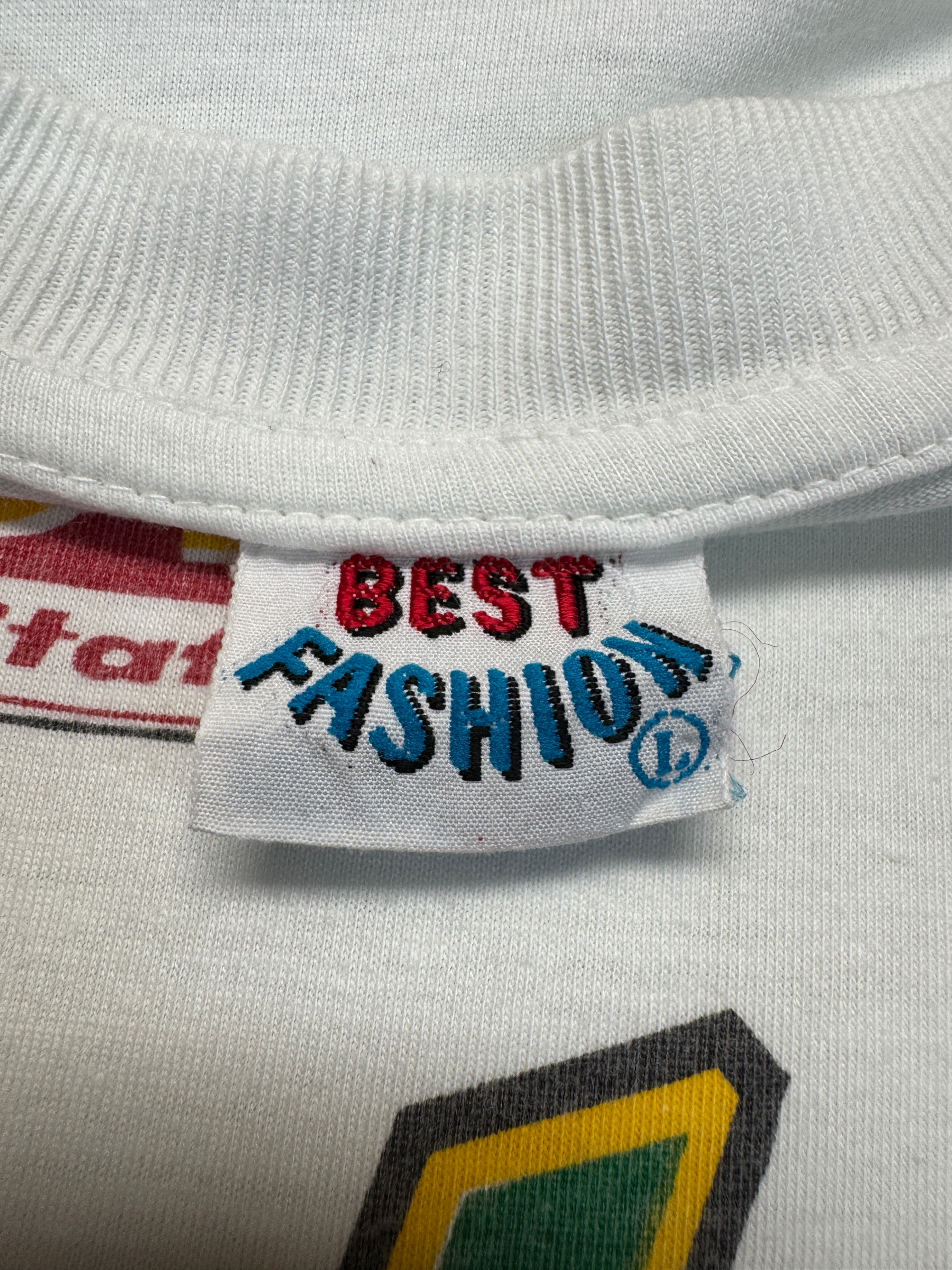90s F1 Racing Shirt Montreal Weiß
