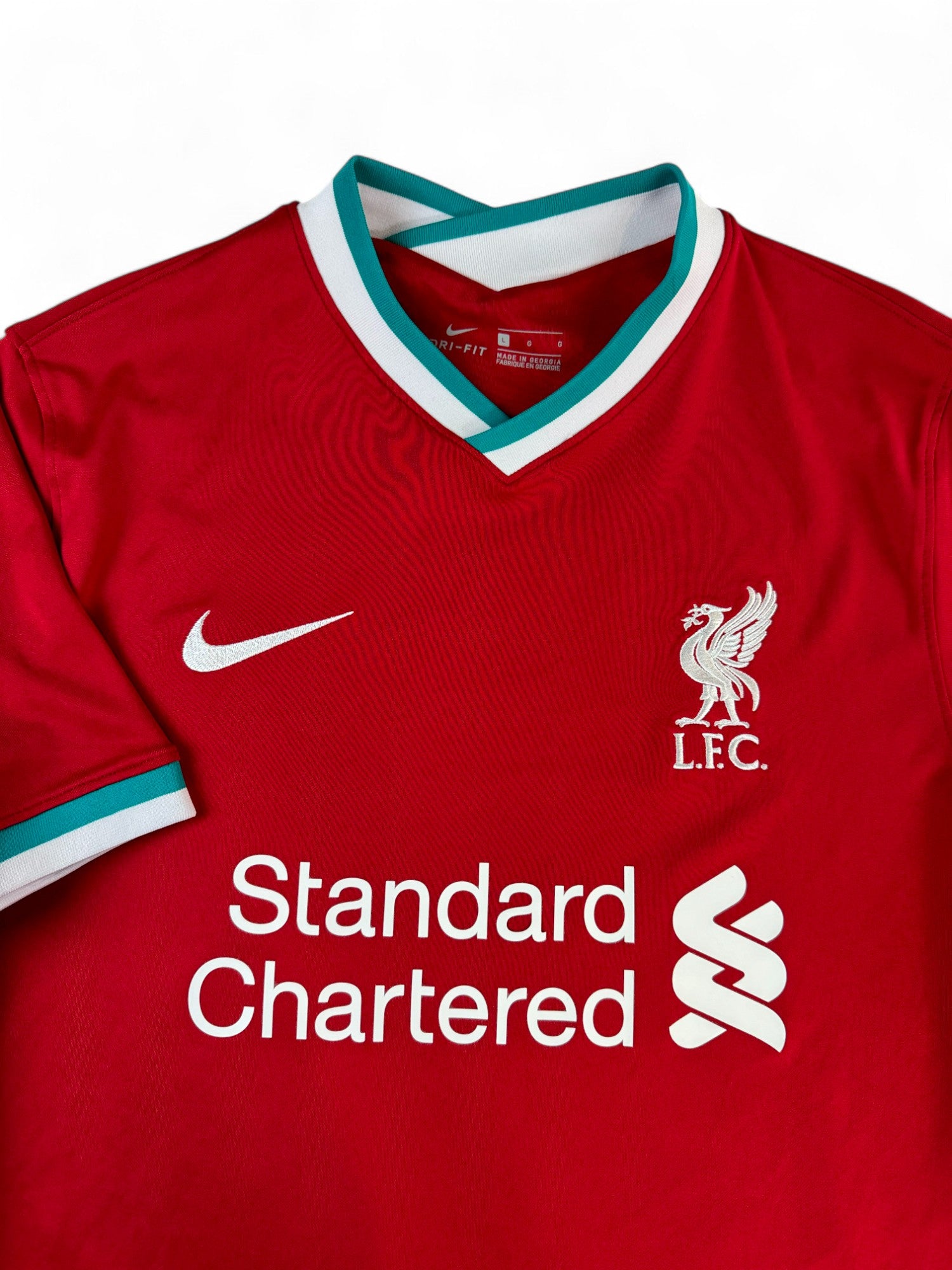 Nike Trikot 2020-21 Liverpool Standard Chartered Rot L