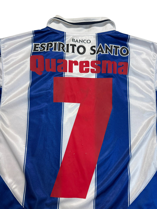 2002/03 Nike Trikot FC Porto #7 Ricardo Quaresma Blau Weiß L