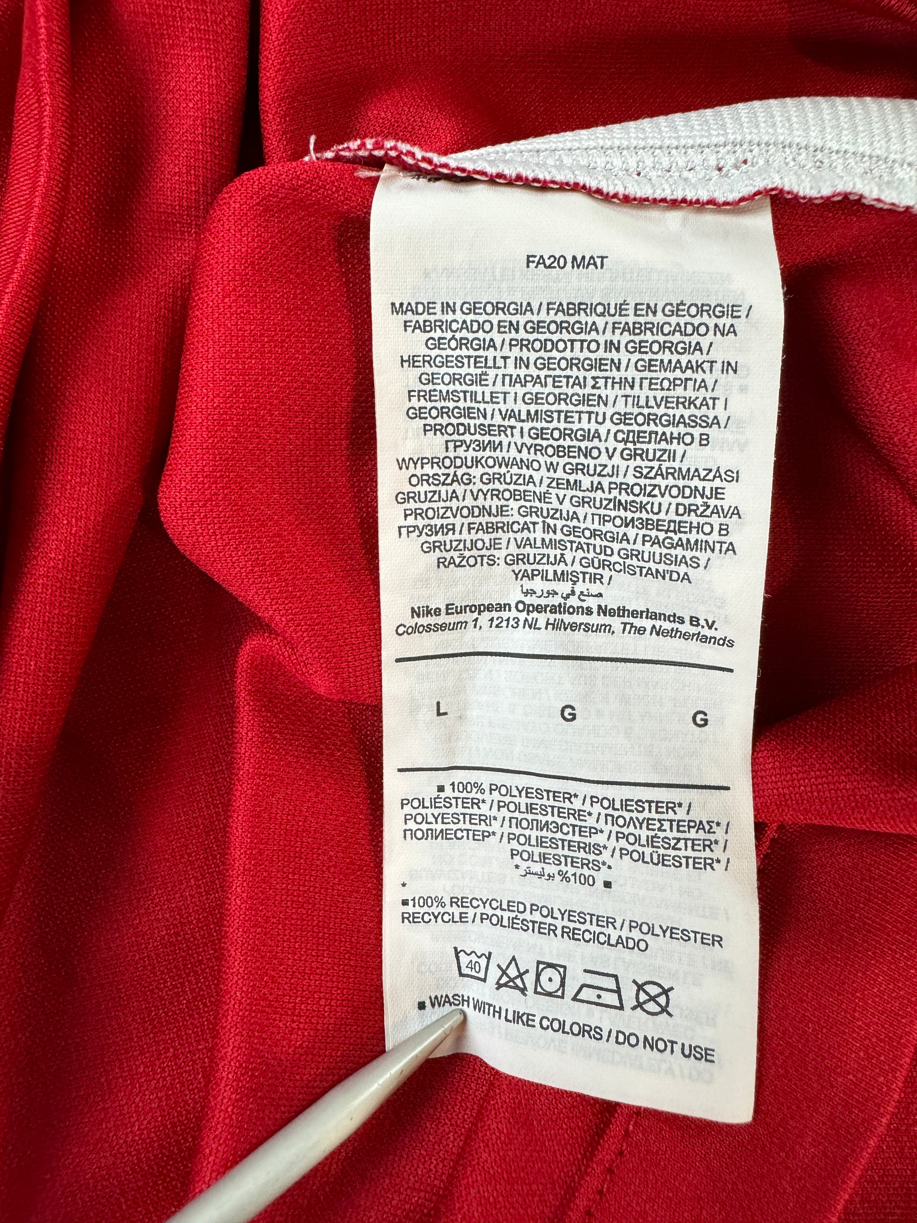 Nike Trikot 2020-21 Liverpool Standard Chartered Rot L