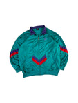 Vintage Nike Sportjacke 80s Grün/Türkis XL