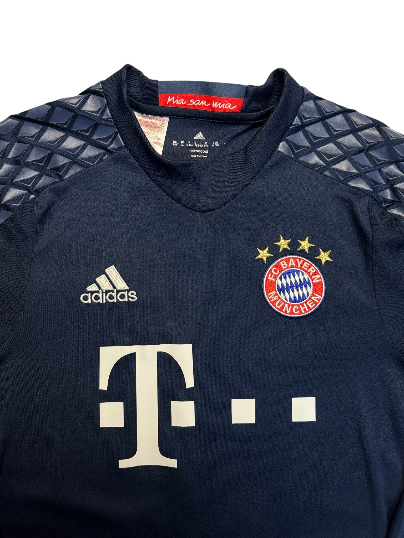 2016/17 Adidas Trikot FC Bayern München #1 Neuer Schwarz Kids 176