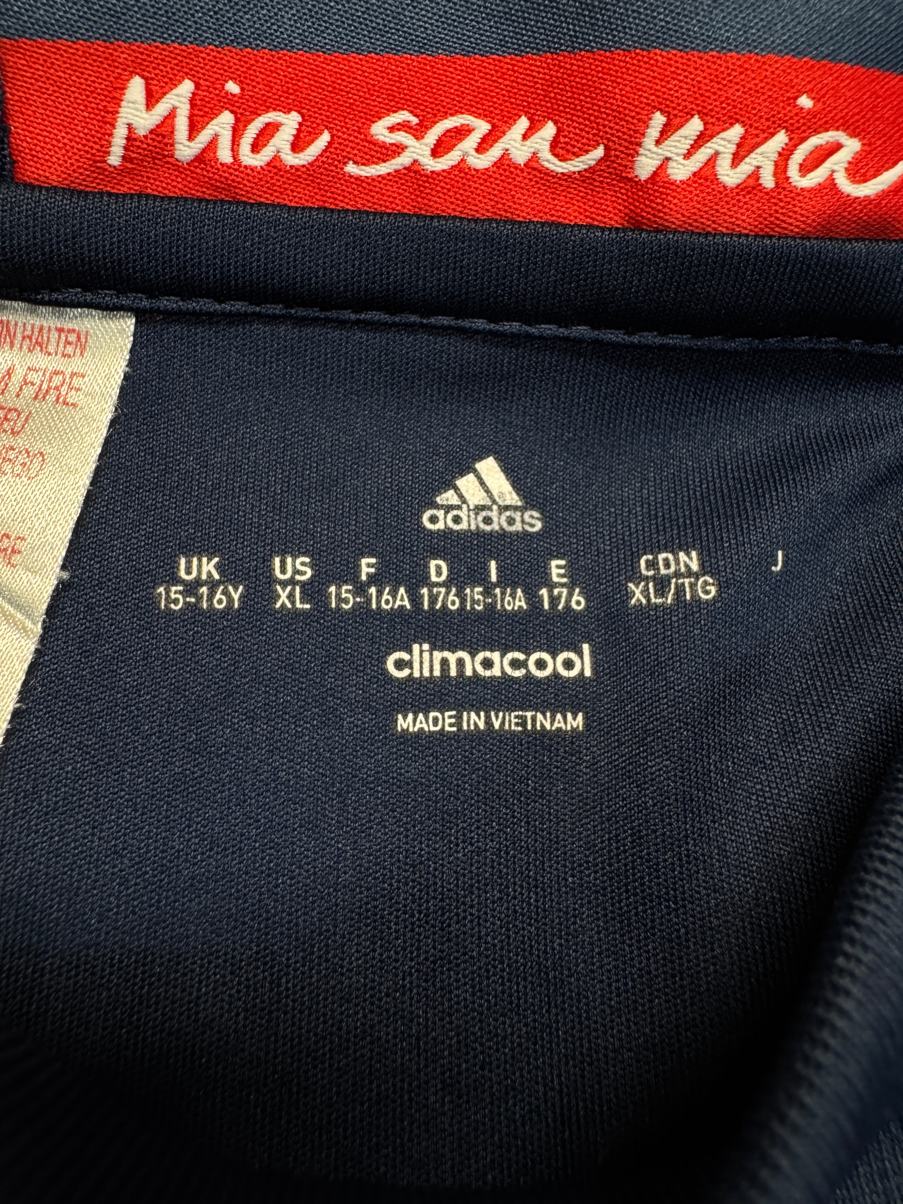 2016/17 Adidas Trikot FC Bayern München #1 Neuer Schwarz Kids 176
