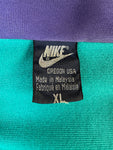Vintage Nike Sportjacke 80s Grün/Türkis XL