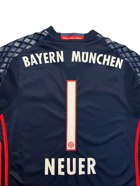 2016/17 Adidas Trikot FC Bayern München #1 Neuer Schwarz Kids 176