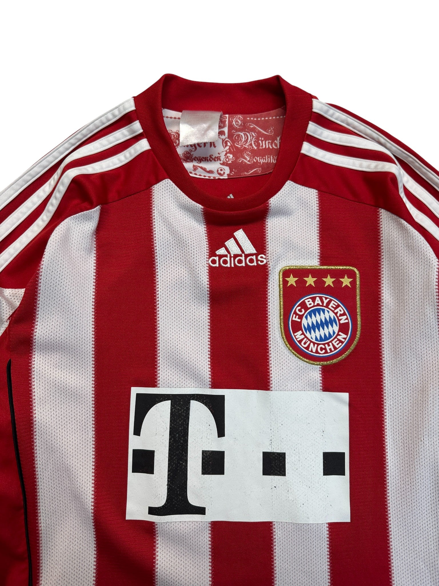 2010/11 Adidas Trikot FC Bayern München #Robben Rot Weiß Kinder 164