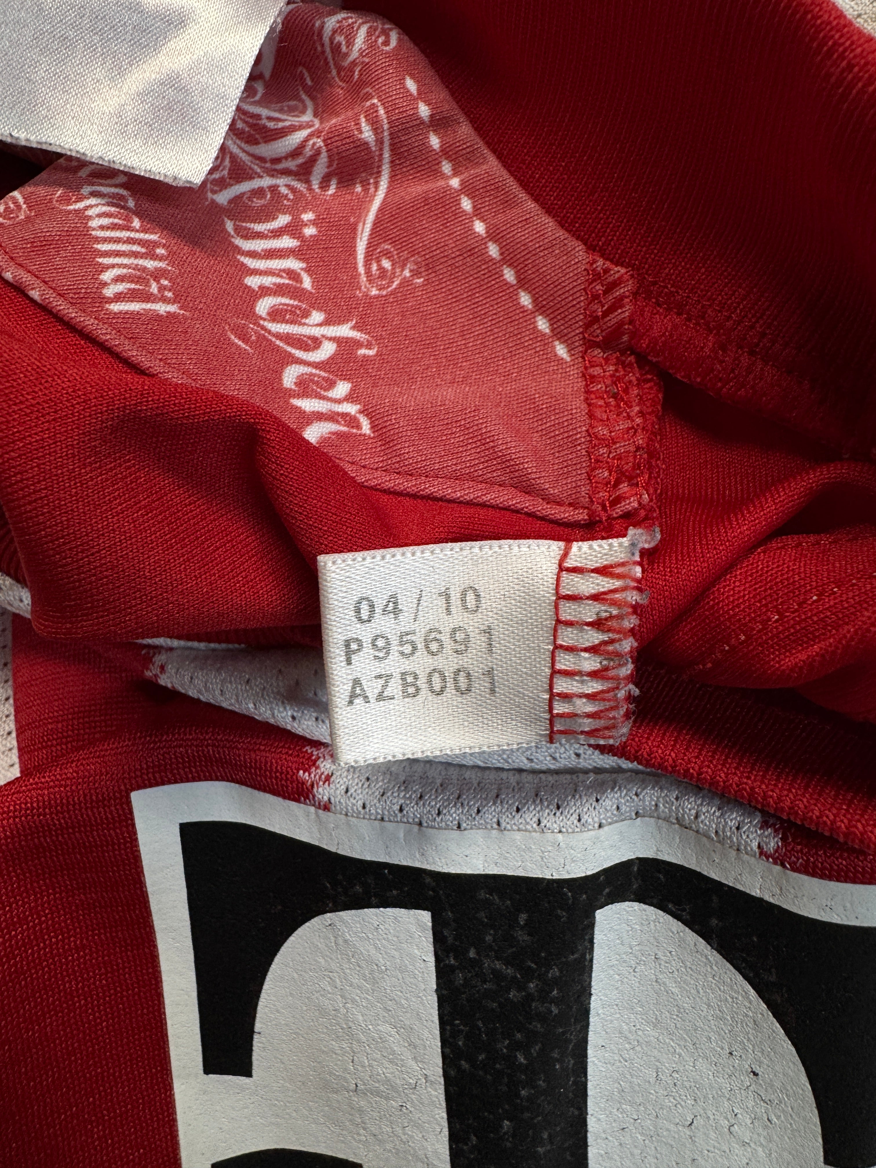 2010/11 Adidas Trikot FC Bayern München #Robben Rot Weiß Kinder 164