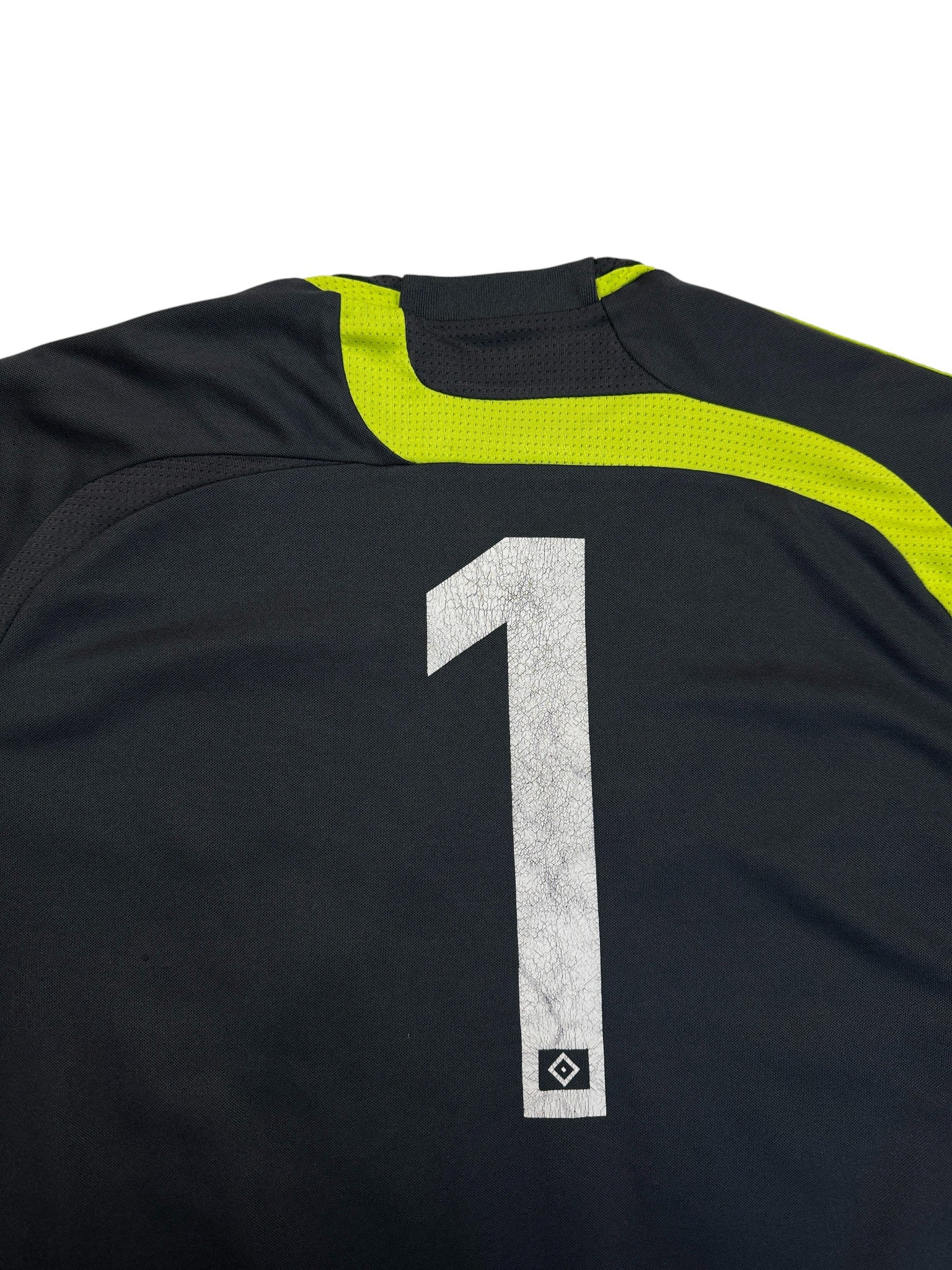 2009/10 Adidas Formotion Trikot HSV Amateure #1 tvDigital Grau Grün L