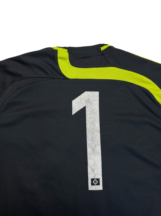 2009/10 Adidas Formotion Trikot HSV Amateure #1 tvDigital Grau Grün L