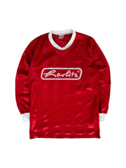 Vintage Trikot Langarm "Herbstmeister 1990" Herlitz Rot M-L