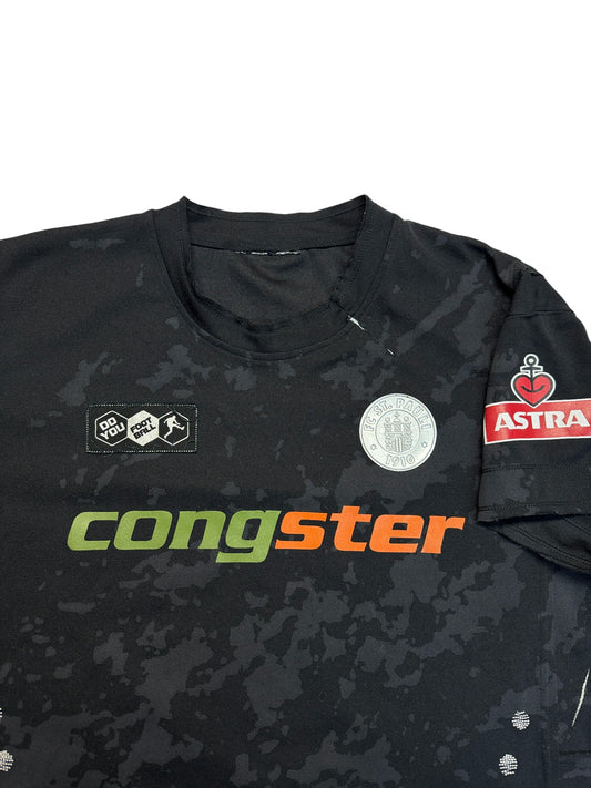 2006/07 DoYouFootball Trikot St. Pauli Congster Schwarz L-XL