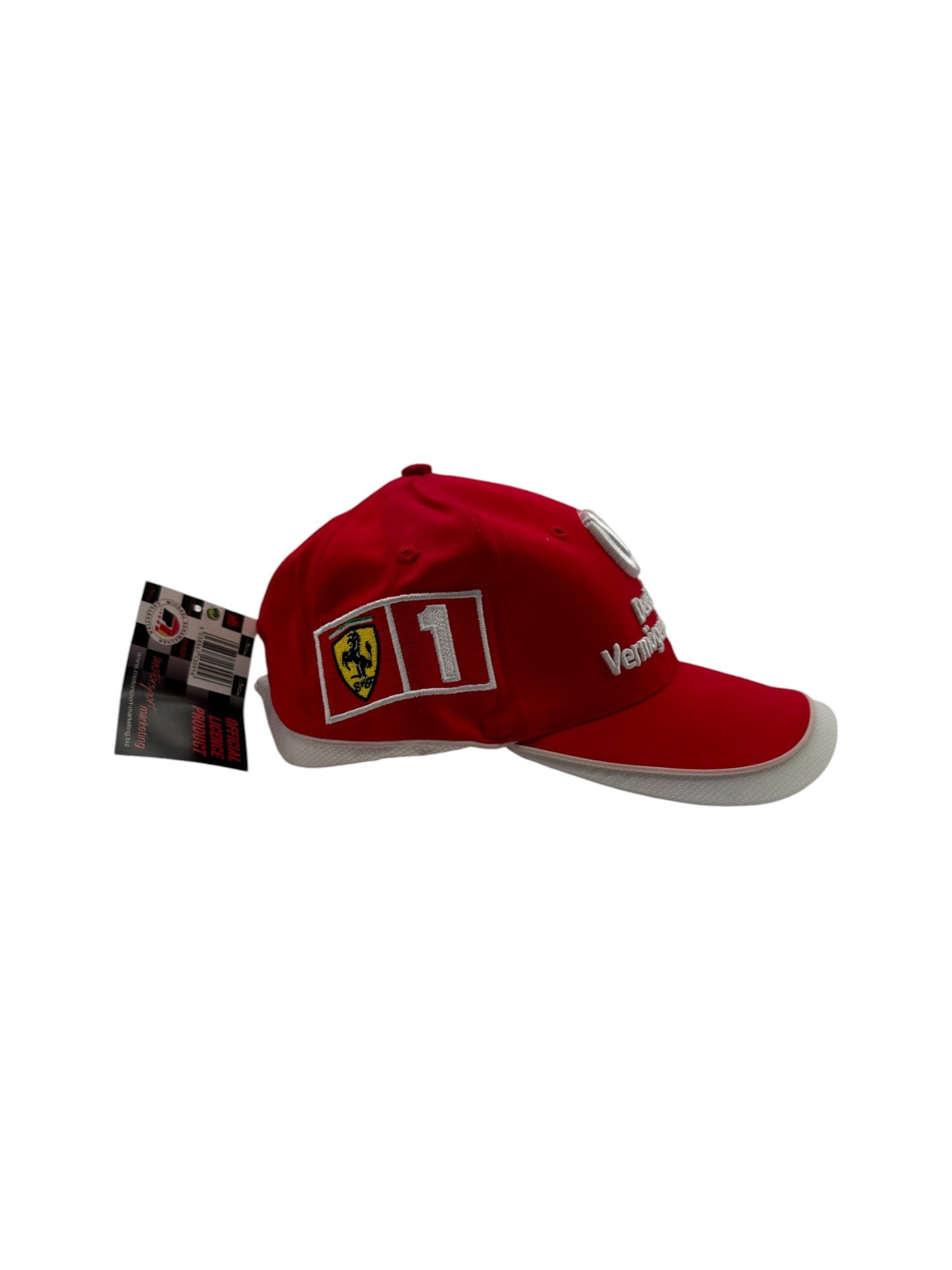 Michael Schumacher Cap 2005 DVAG Ferrari Sponser Formula 1 Deadstock Neu Mit Etikett Rot One Size - RareRags