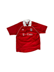 Adidas Trikot FC Bayern T-Com 2005/06 Rot Kinder 152