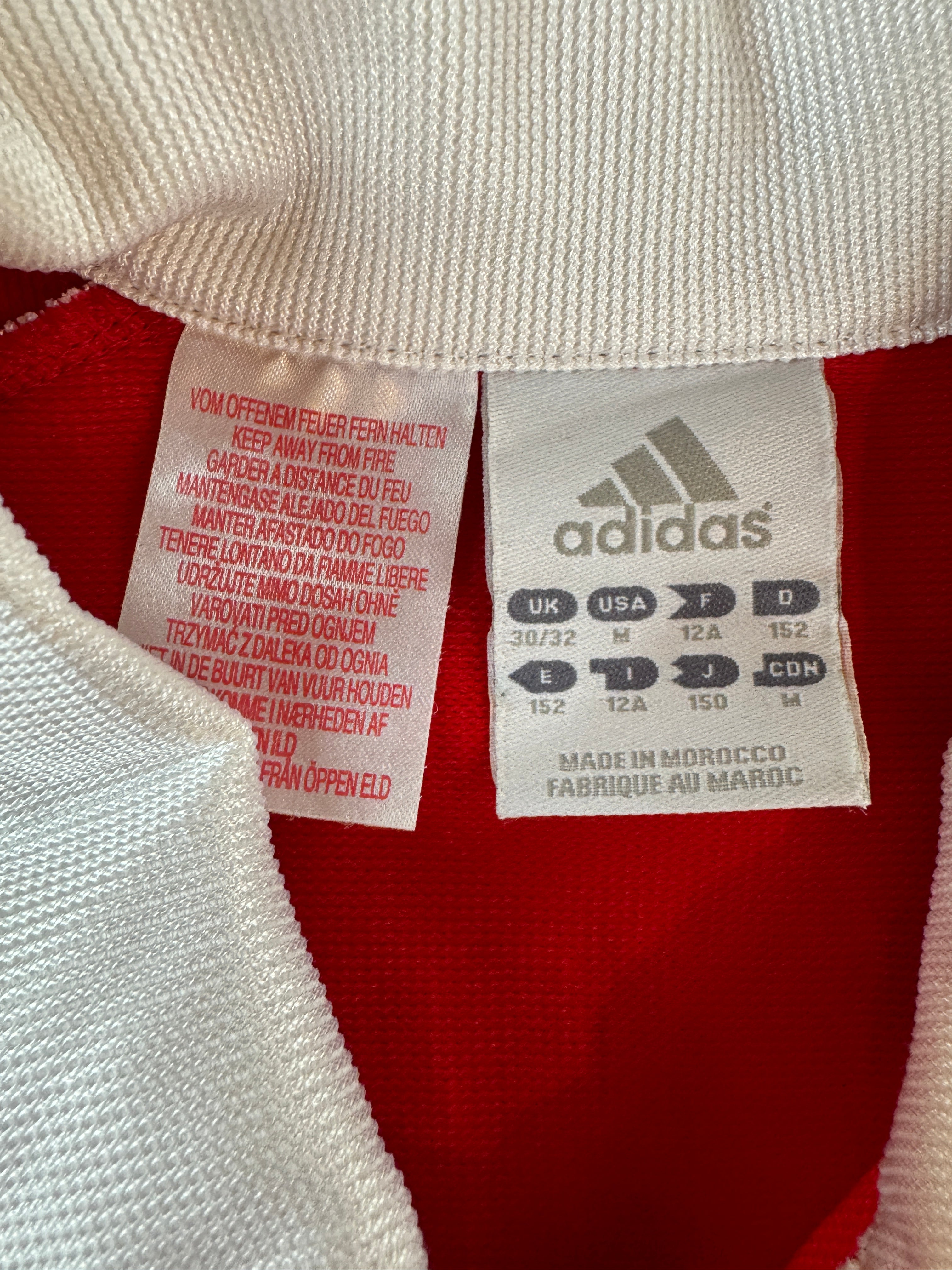 Adidas Trikot FC Bayern T-Com 2005/06 Rot Kinder 152