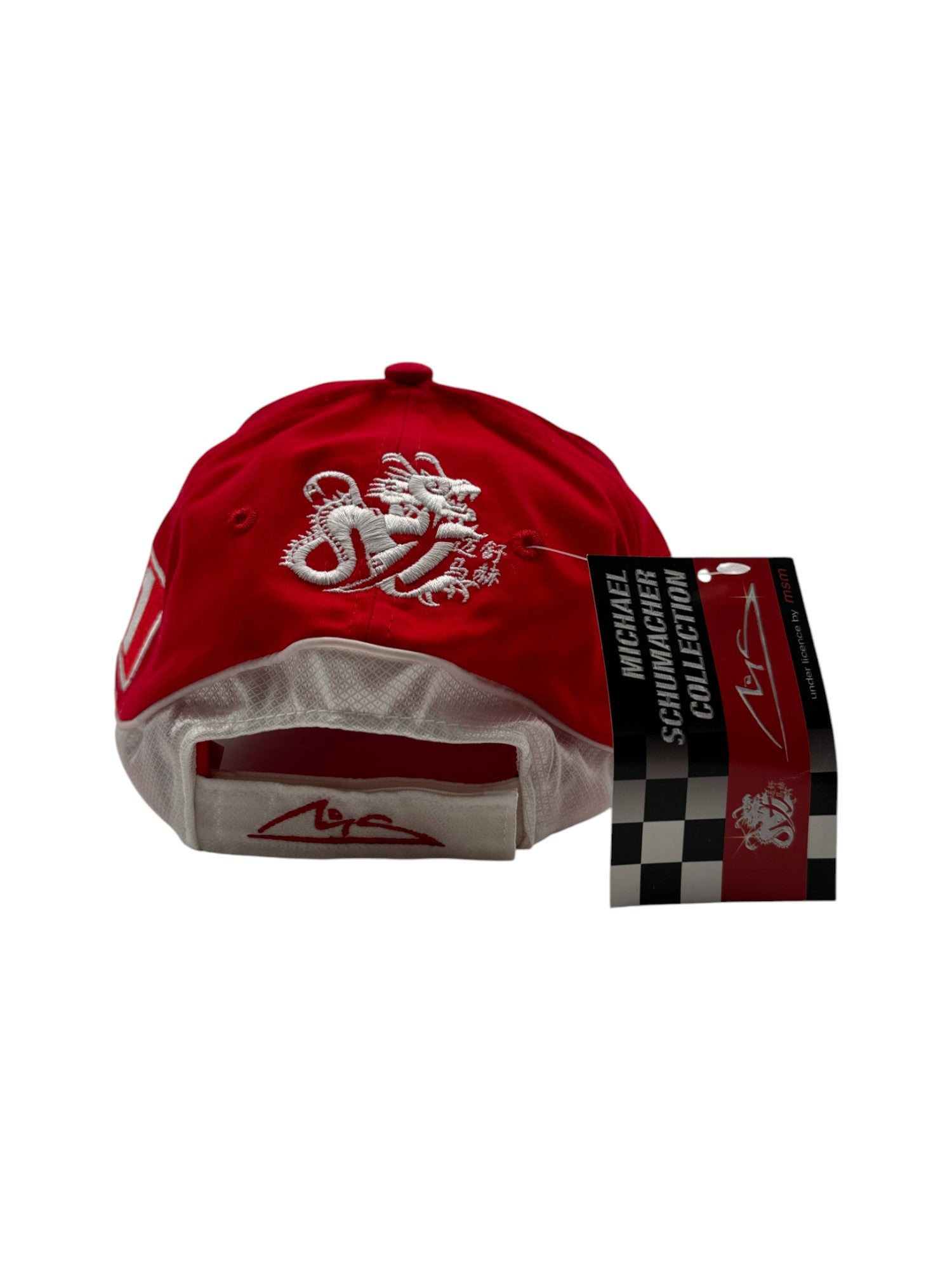 Michael Schumacher Cap 2005 DVAG Ferrari Sponser Formula 1 Deadstock Neu Mit Etikett Rot One Size - RareRags