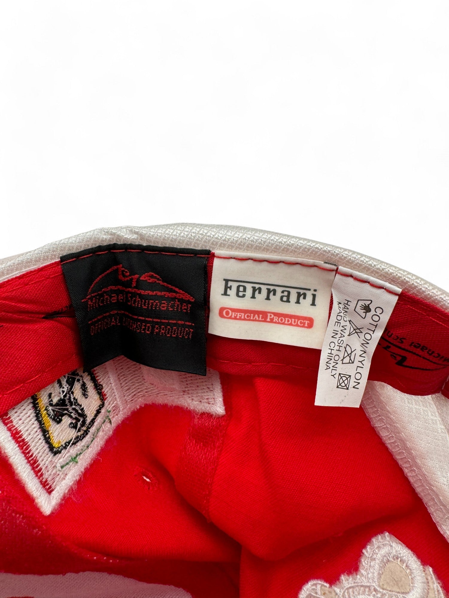 Michael Schumacher Cap 2005 DVAG Ferrari Sponser Formula 1 Deadstock Neu Mit Etikett Rot One Size - RareRags