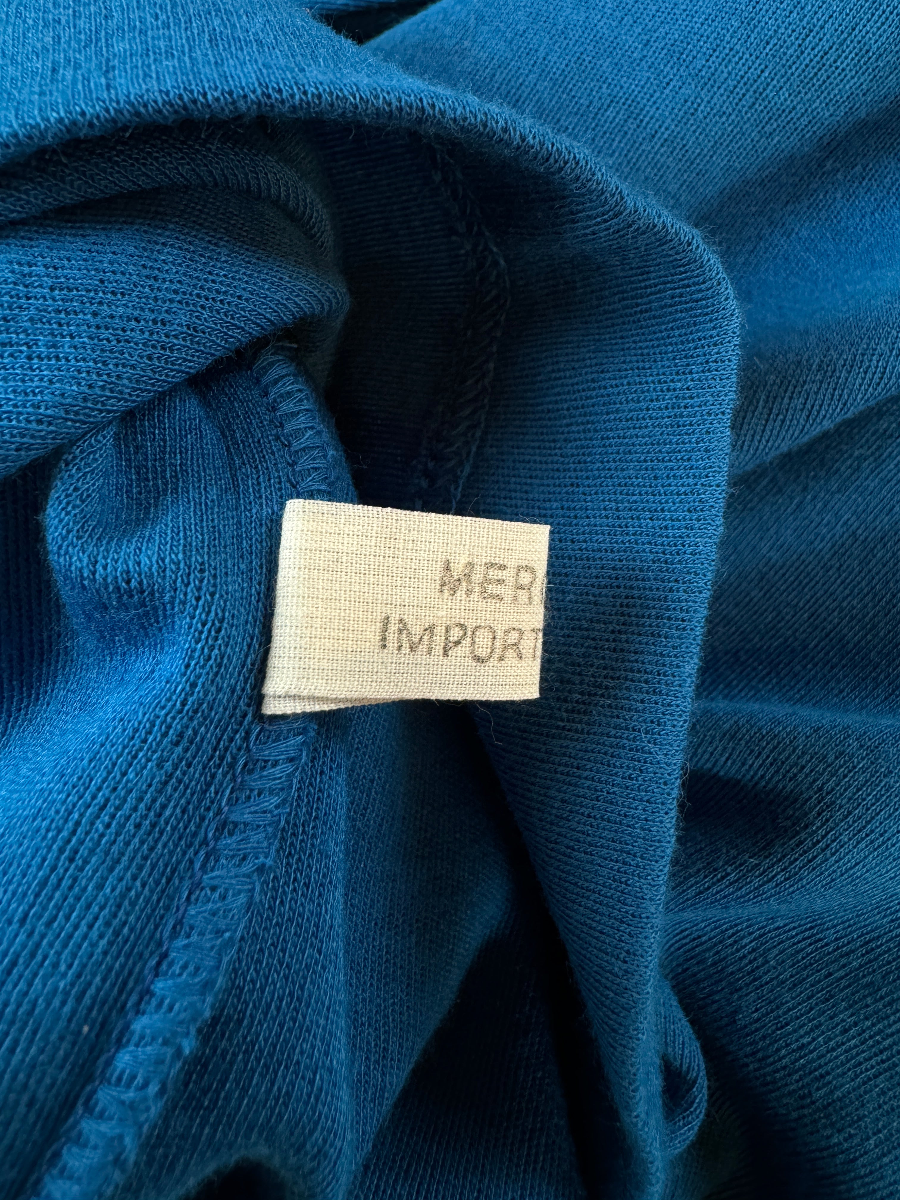 Vintage Ennerre Trikot Langarm 70s/80s #3 Blau L